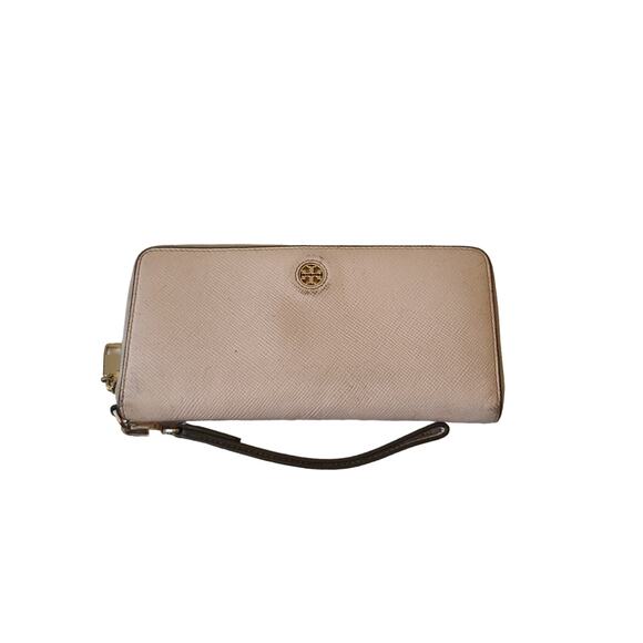 Tory Burch Leather Wristlet - Picture 1 of 11